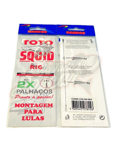 Montagem Lulas Barros Toto Squid Rig 2X